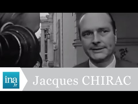 Jacques Chirac nomm&eacute; 1er Ministre en 1974 - Archive INA