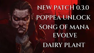 POPPEA UNLOCK / SONG OF MANA EVOLVE + MANNAJJA / COFFIN / DAIRY PLANT - Vampire Survivors 0.3.0
