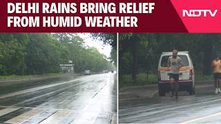 Delhi Rain Today | Delhi Gets Relief From Humid Weather As Rain Lashes Parts Of National Capital
