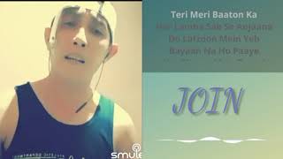Teri meri prem kahani karaoke smule