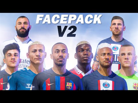 FacePack V2 by ViP3eR For FIFA22 PC | TU17