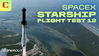 SpaceX Starship V3 Flight Test 12: See a Starlink Satellite's POV with a Mounted Camera at 9:35