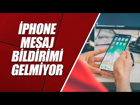 İPHONE BİLDİRİM GELMİYOR SORUNU (SMS & WHATSAPP)