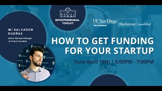 Entrepreneurial Tool Kit: How to Get Funding for your Startup