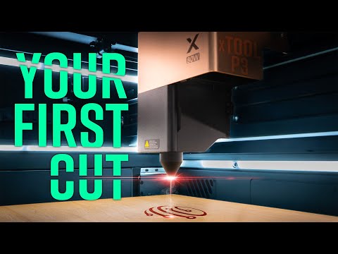 xTool P3: First Time Cutting Quick Start Guide
