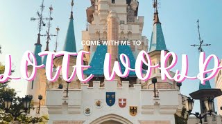 Theme Parks South Korea | Lotte World Adventure | Korean High School Uniform