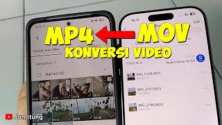 Tutorial Convert MOV Video File (iPhone) To MP4 (Android)
