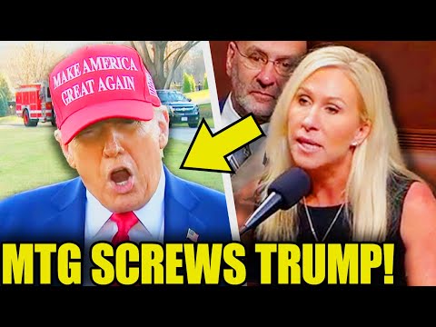 Marjorie Screws Trump With This Shocking Announcement