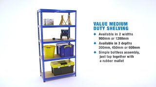 Value Medium Duty Shelving