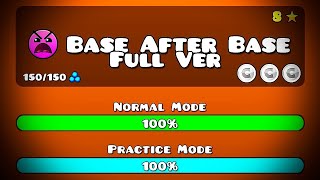 Base After Base Full Version 100% 3 Coins | Geometry Dash