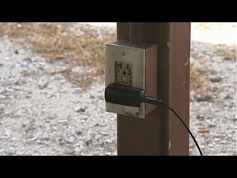Homeless Man Arrested For Charging Cell Phone In Park