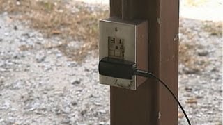 Homeless Man Arrested for Charging Cell Phone in Park