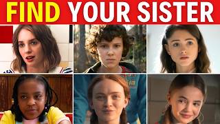 Which Stranger Things Female Character Is the Perfect Sister for You? 🩸 ⭐