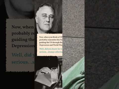 Franklin D Roosevelt The Stamp Collecting President