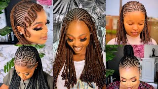 💯Best Ghana Braids Styles 2024 | Latest & Cool Braids Hairstyles For The Season