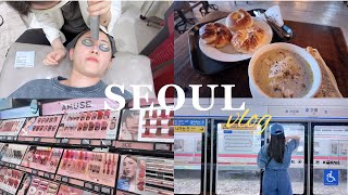 KOREA VLOG 🇰🇷🇵🇭 | A DAY IN SEOUL GANGNAM | BEAUTY ROUTINE | SKIN CLINIC | SKINCARE HAUL