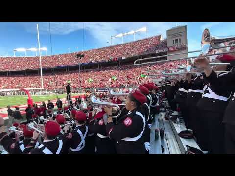 @tbdbitl_official 2024 The Ohio State University Marching Band plays the 1st Down Cheer.