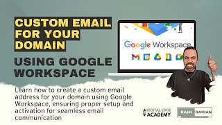 How to Create a Custom Domain Email with Google Workspace (Step-by-Step Setup Guide)