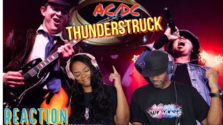 AC/DC "THUNDERSTRUCK" REACTION | Asia and BJ