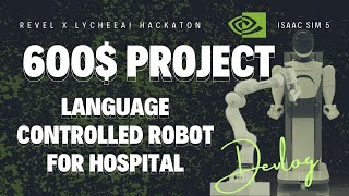 How I built a language-controlled multi-robot system for hospitals | Isaac Sim devlog
