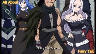 FAIRY TAIL TEAM B DURING THE START OF GRAND MAGIC GAMES