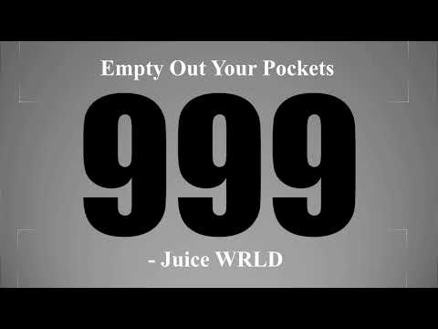 Juice WRLD - Empty out your pockets (CLEAN) 1 hour