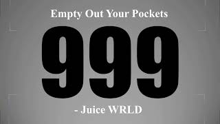 Juice WRLD - Empty out your pockets (CLEAN) 1 hour
