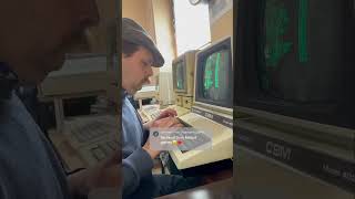 Commodore PET 4032 “Fallout Terminal” #retrocomputing #retrogaming