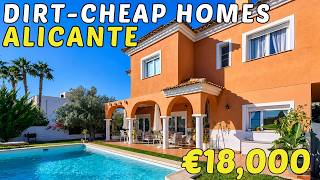 7 REAL Homes in ALICANTE Under &euro;80,000 | Move-in read & Legal for Foreigners 2026