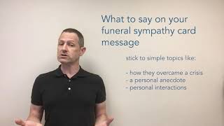 What to write on funeral flowers card