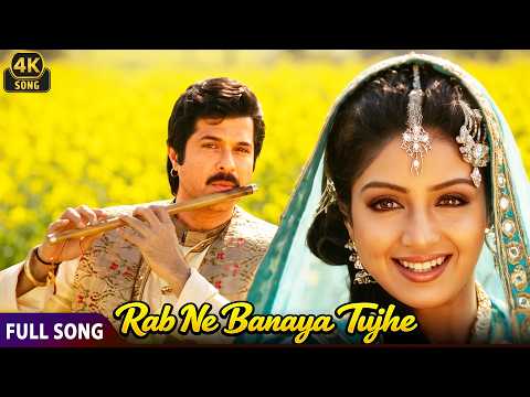 Rab Ne Banaya Tujhe❤️| Lata Mangeshkar, Anwar | Heer Ranjha | Anil Kapoor & Sridevi Romantic 4k Song