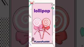 Candy | Vocabulary | #shorts #candy #糖果 #sweets #chocolate #lollipop #gum #Smarties #nougat #toffee