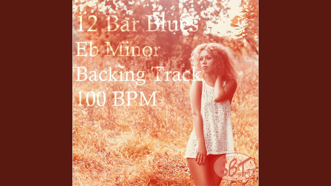 12 Bar Blues Backing Track in Eb Minor 100 BPM, Vol. 1