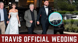 Swift & Kelce FAMILIES ARRIVE FOR Taylor & Travis&rsquo; RHODE ISLAND WEDDING