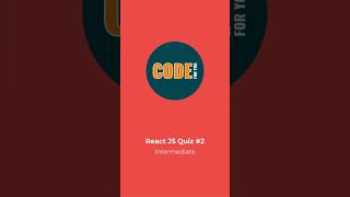 ⚡ React.js Advanced Quiz #1 | Master React! 🧑‍💻🔥 | CodeForYou