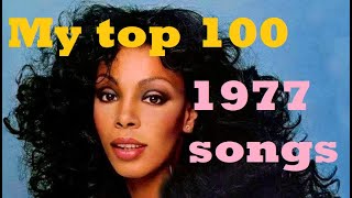 My top 100 songs of 1977