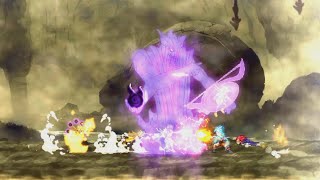 Goku, Vegeta Vs Naruto Ashura, Sasuke Indra - Anime Battle Mugen