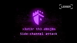 Side-channel attacks | Enter the Donjon