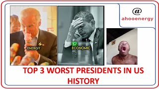 Top three worst presidents in us history