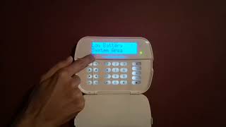DSC Alarm Trouble: System Battery. How to stop Beeping?