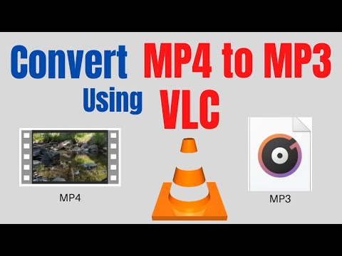 YOU ONLY NEED AUDIO OF YOUR VIDEO? TRY THIS...CONVERT MP4 TO MP3 WITH VLC MEDIA PLAYER