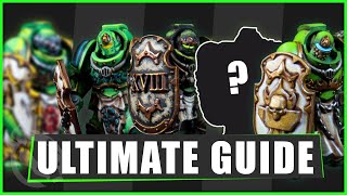 The Ultimate Guide to Painting Salamanders Space Marines for Warhammer 40k