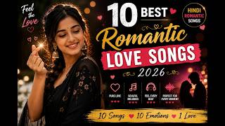 ❤️ 10 Best Romantic Love Songs 2026 | Bollywood Love Songs | Hindi Romantic Songs | Feel the Love 💕