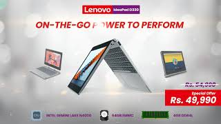 Laptop Performance on a Tablet Body - Lenovo D330