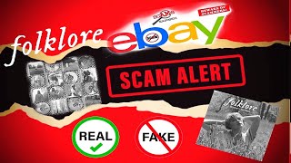 Taylor Swift Folklore CD Scam on eBay