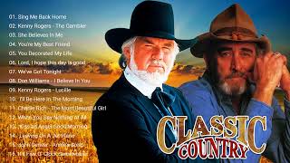 Top 100 Best Old Country Songs Of All Time   Don Williams, Kenny Rogers, Willie Nelson, John Denver
