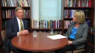 George Will discusses religion and politics with WUSTL's Marie Griffith