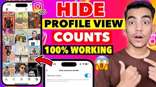 How To Hide View Counts On Instagram Profile | Hide Profile View Counts On Instagram Post