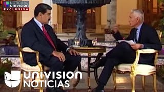 La entrevista completa de Jorge Ramos a Nicol&aacute;s Maduro