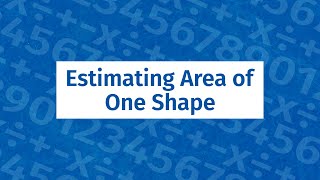 Stream Tangrams - Estimating Area of One Shape Online